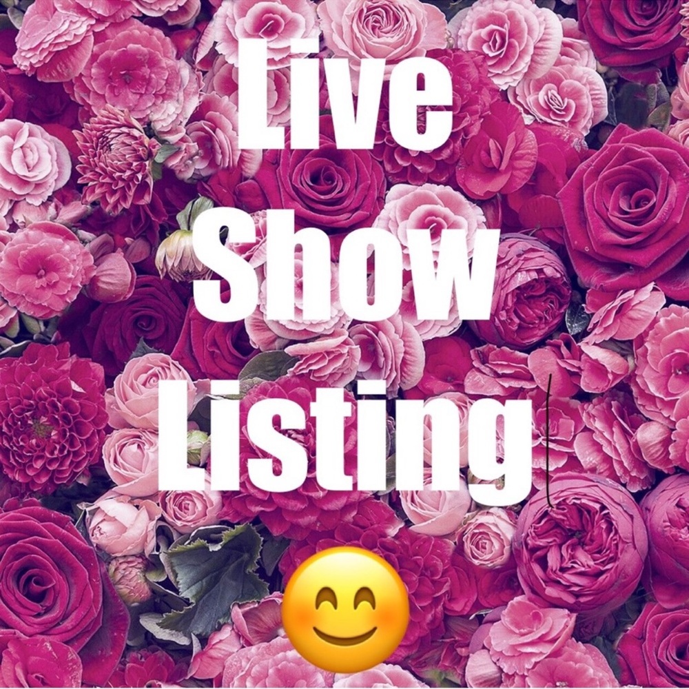 $8 - Live Show Listing